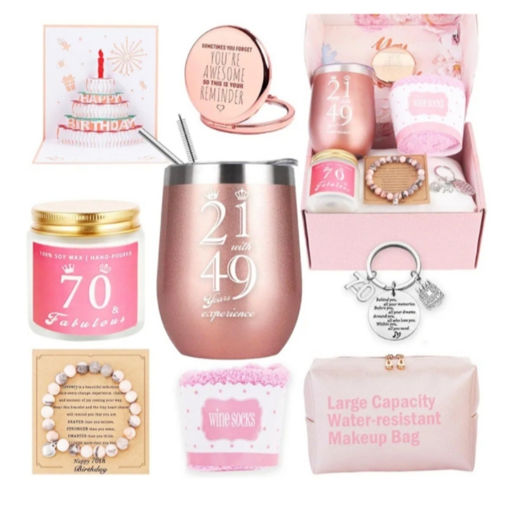 All In One 70th Birthday Gift Set
